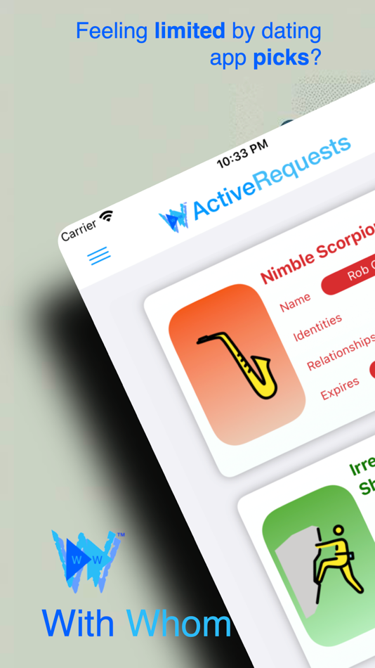 #1. With Whom (iOS) Podle: eInterface Technologies Inc.