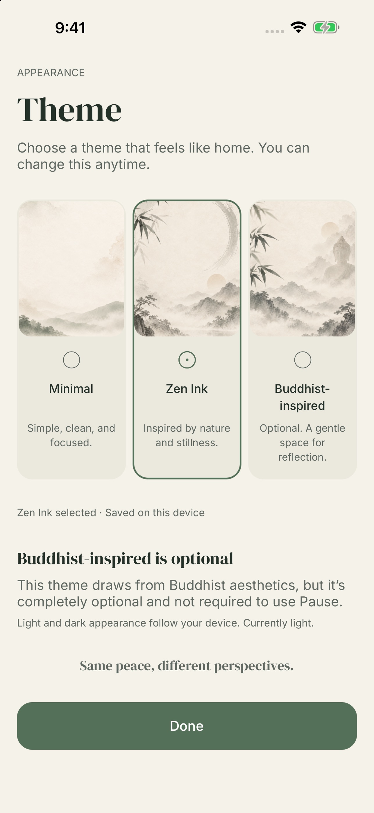 Screenshot 3 of Pause: Meditation & Stillness