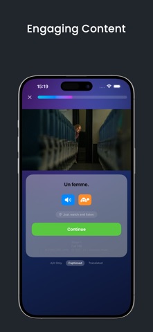 CineLingo learn languages easy Screenshot 3 of 5
