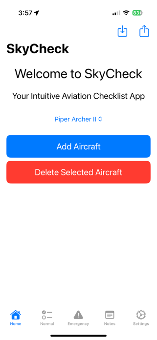 SkyCheck Screenshot 1 of 3