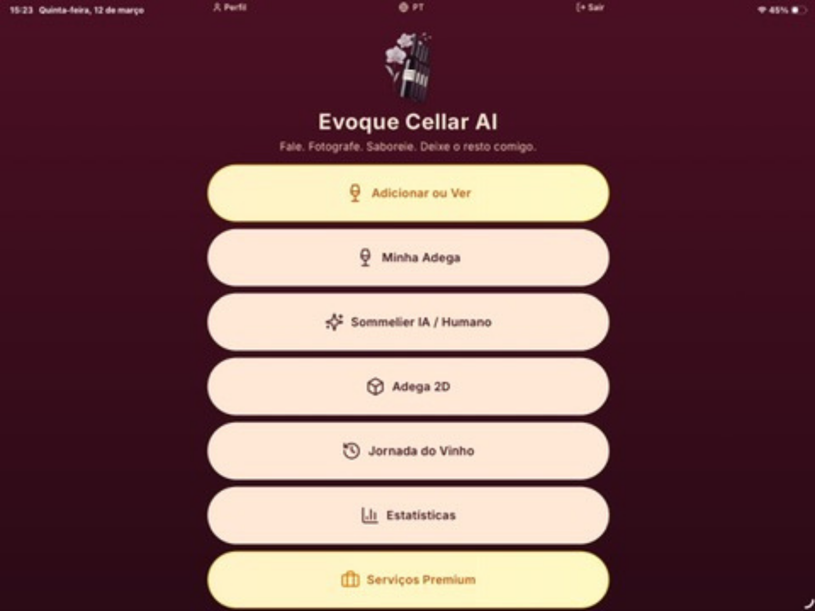 Evoque Vin screenshot 19