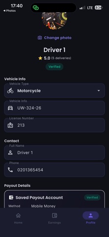 Baundi Driver screenshot