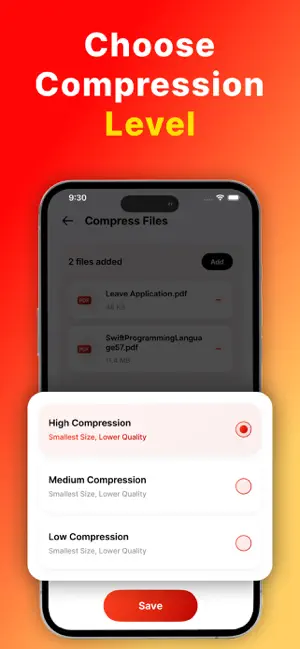 Compress PDF File - Shrinkr screenshot 3