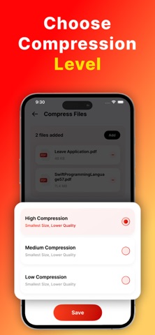 Compress PDF File - Shrinkr Screenshot 3 of 5