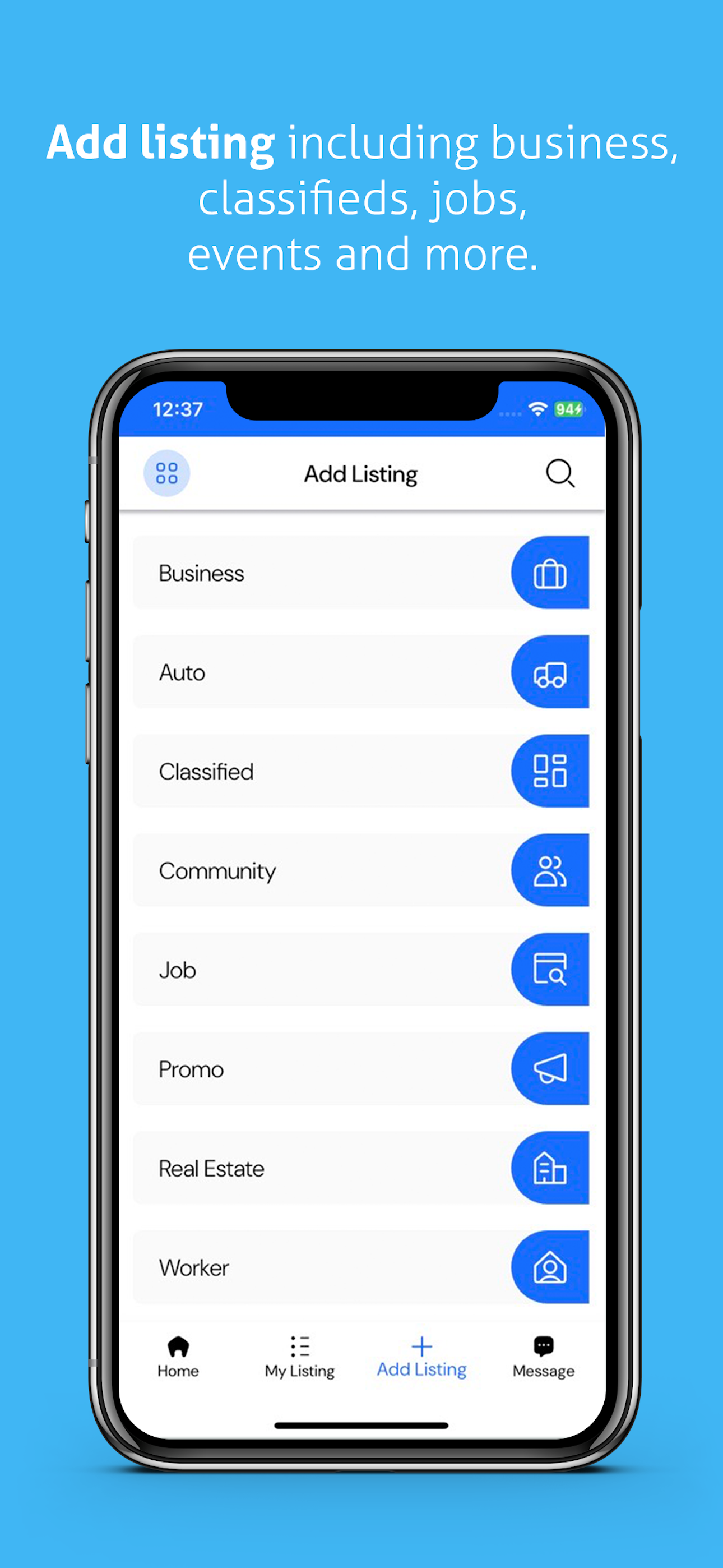 WorkApp - Classified ads