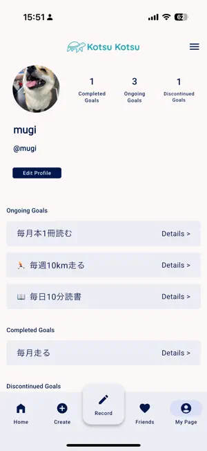 KotsuKotsu screenshot 1