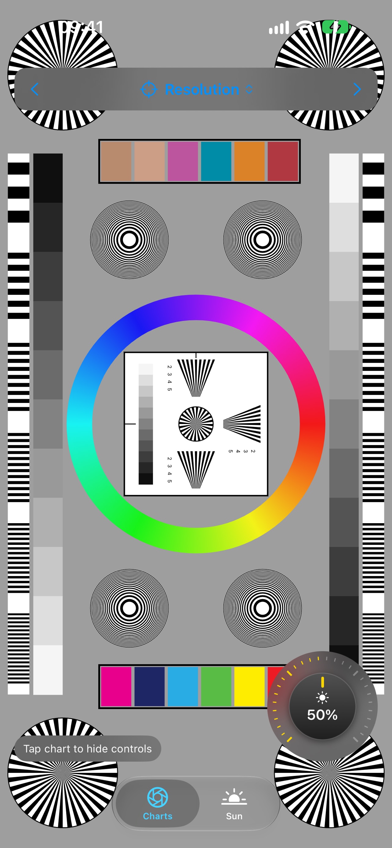 Screenshot 4 of Cine Tools: Charts and Sun