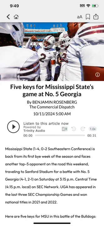 NE Mississippi Daily Journal : capture d’écran 4 sur 7
