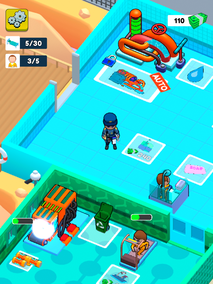 Prison Boss 3D Idle Police