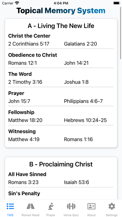 Verses for Life Screenshot