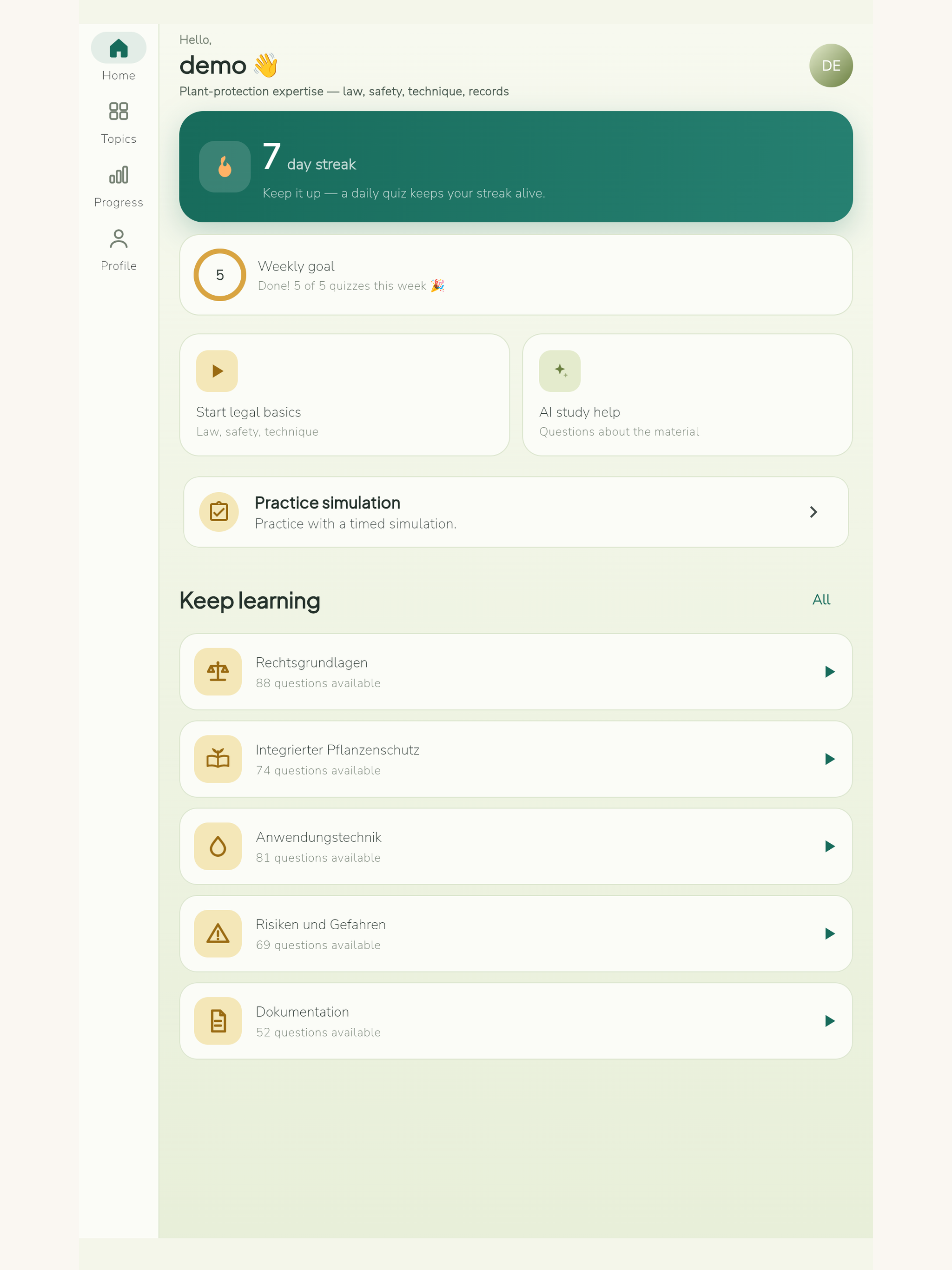 Plant Protection Study screenshot 9