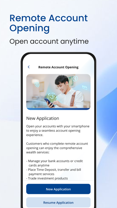BOCOM(HK)Mobile Banking Screenshot