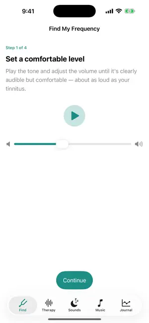 Hushh: Tinnitus Therapy screenshot 1