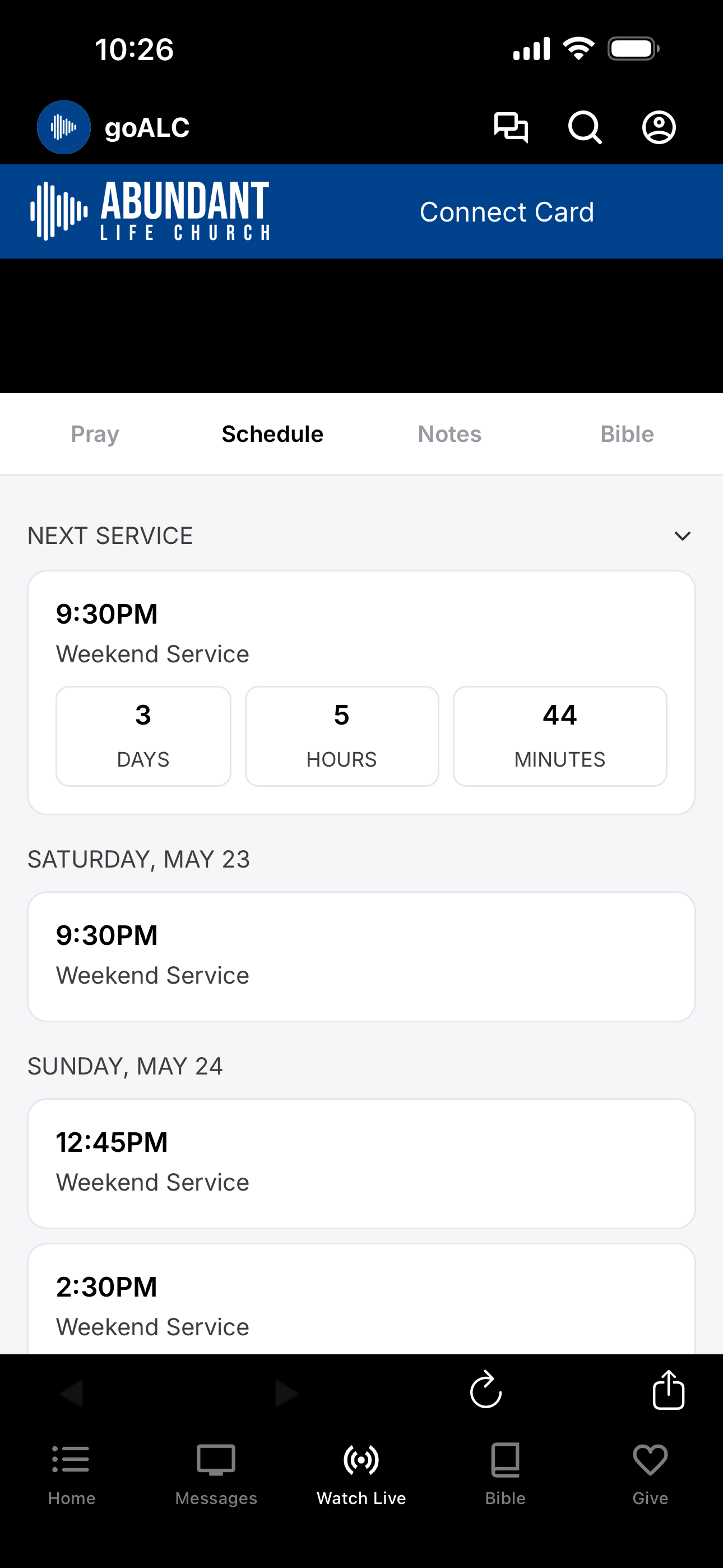 goALC - Abundant Life Church screenshot 3
