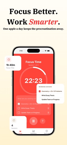 Dyna Apples - Pomodoro Timer Screenshot 1 of 6