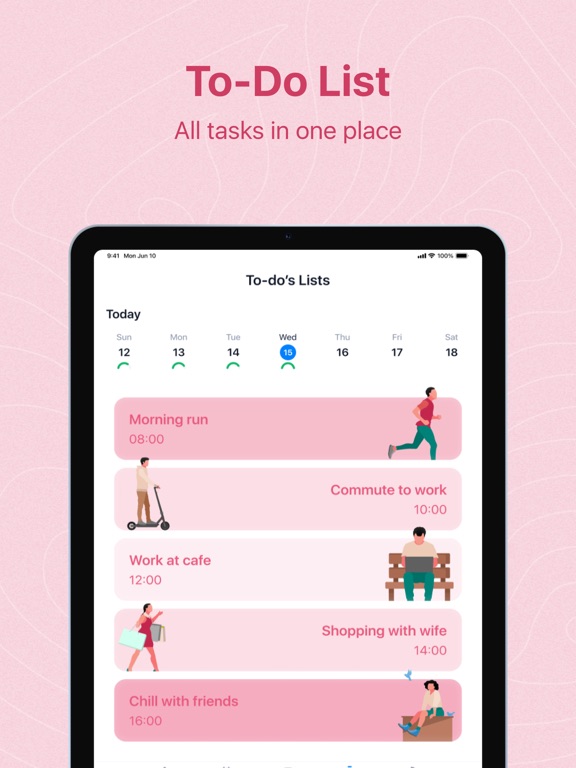 AI Daily Planner - Timefy iPad screenshot 3 - Productivity app