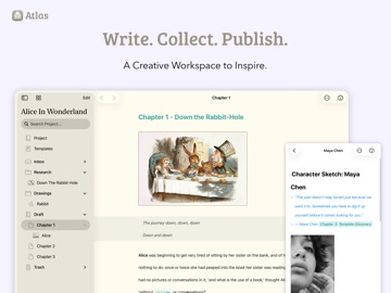 Atlas: Write and Collect iPad screenshot