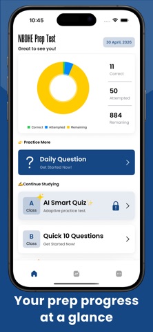 NBDHE Practice Test: Dental iPhone screenshot