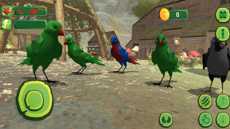 Flying Parrot: Macaw Escape 3D screenshot-3