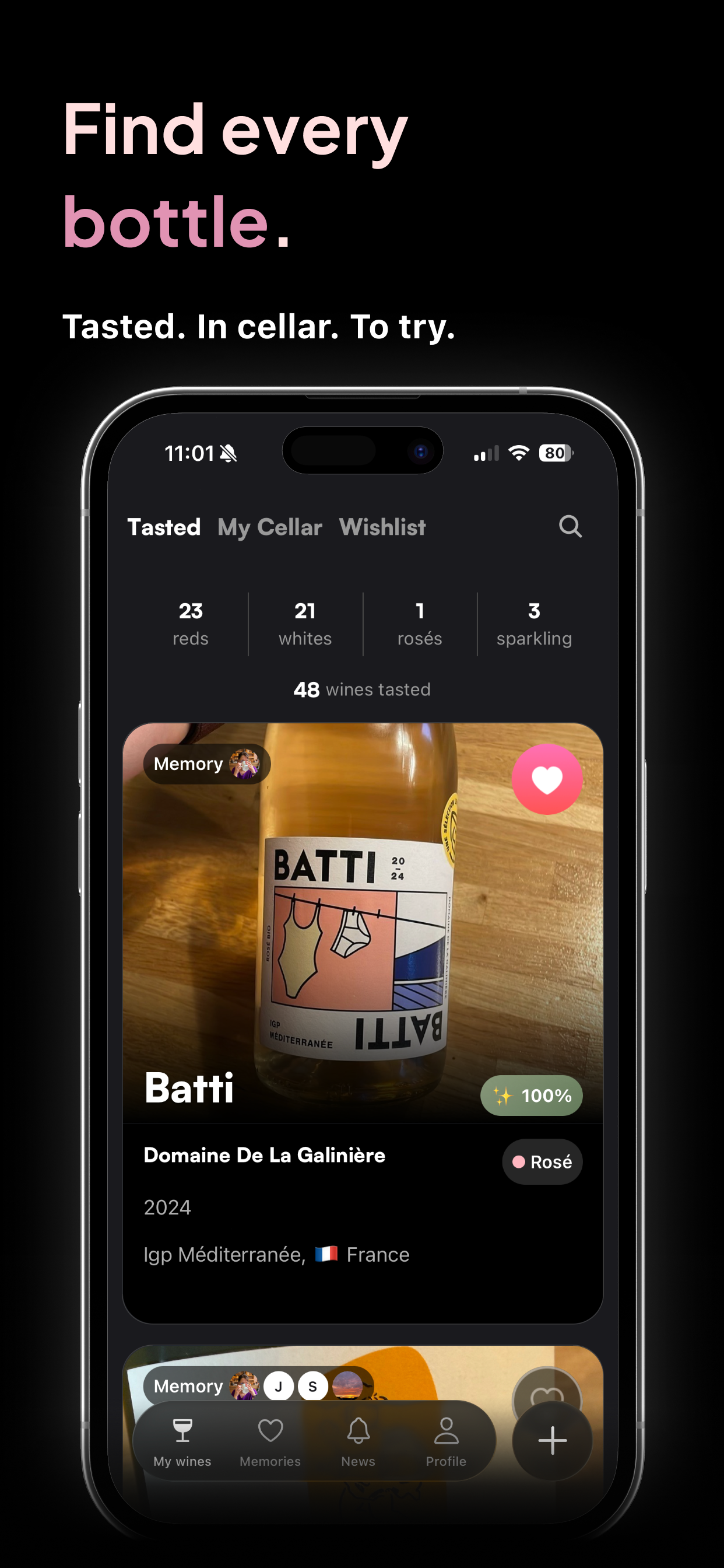 veeni - wines & memories screenshot 2