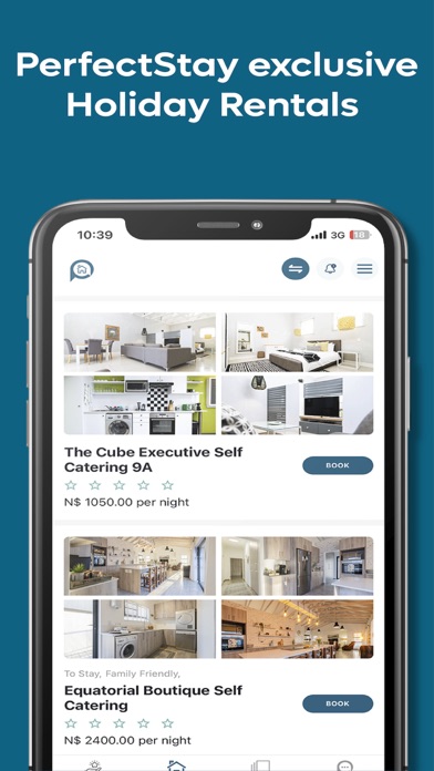 PerfectStay Holiday Rentals Screenshot