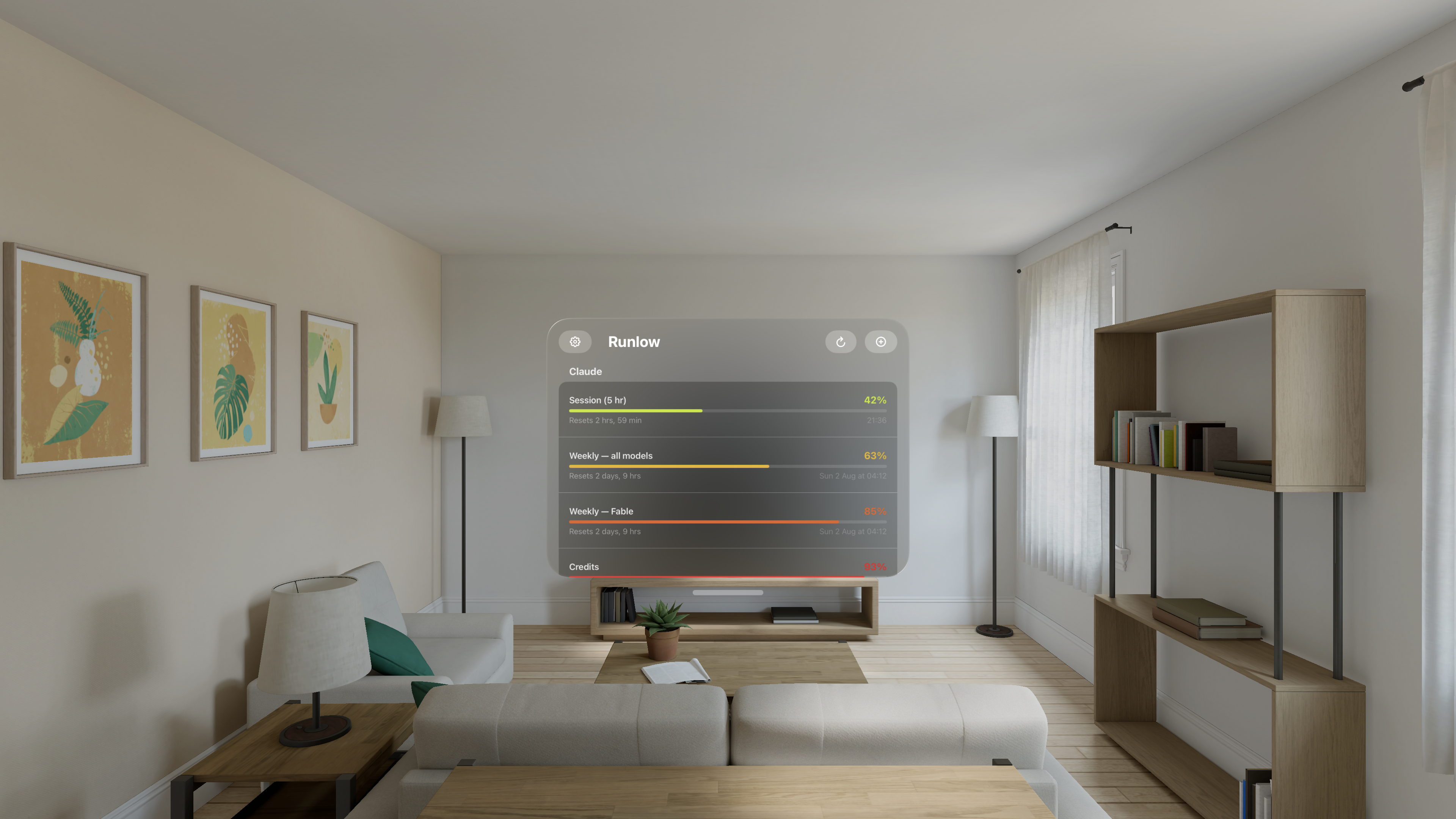 Runlow: AI Usage Meter screenshot 18