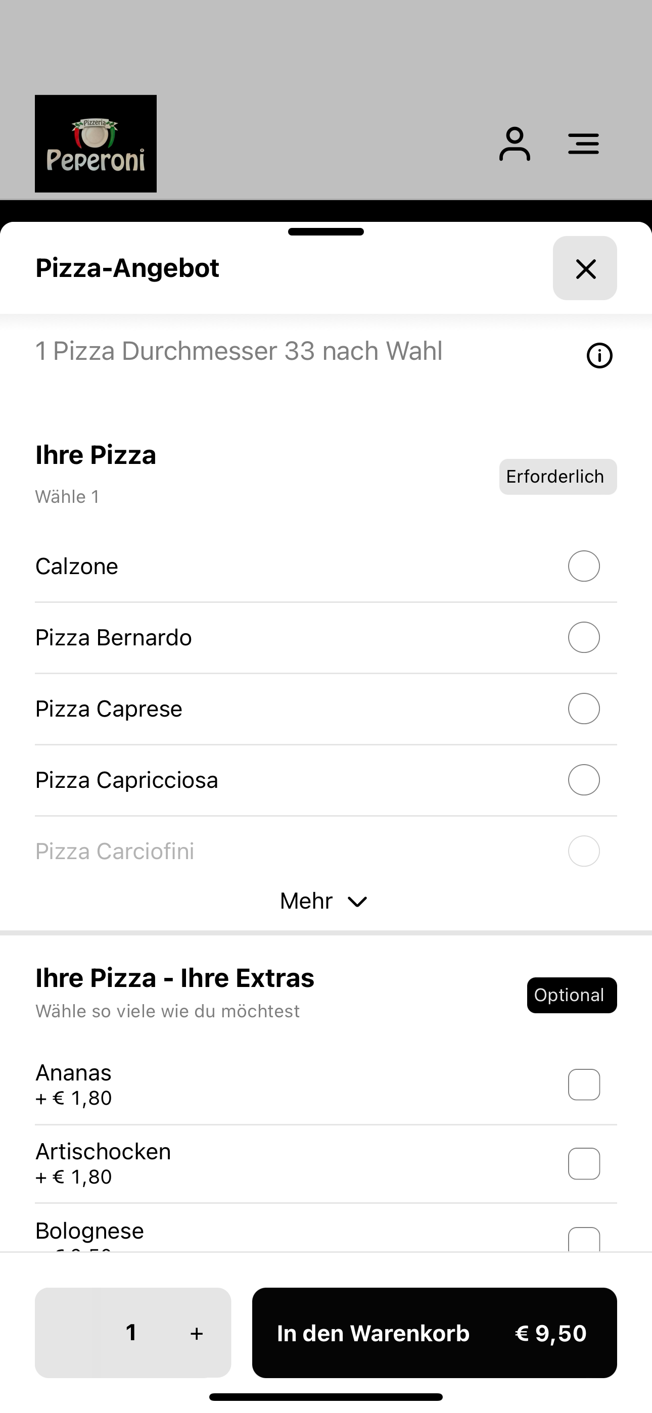 Pizzeria Peperoni