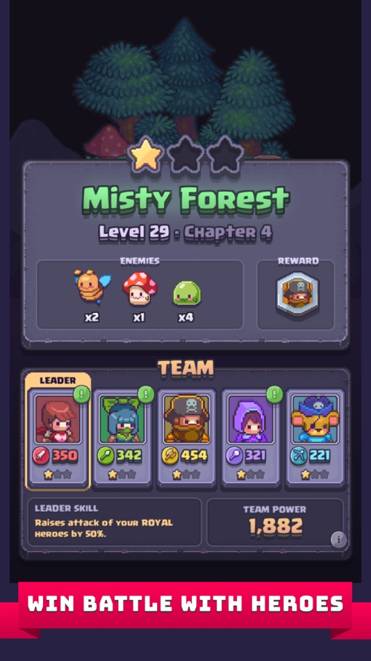 #4. Puzzle Heroes: RPG Match Quest (iOS) 由: CING LEUNG