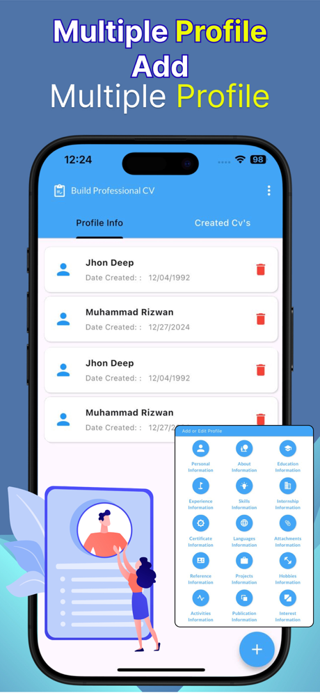 CV Creator - Resume Maker screenshot 4