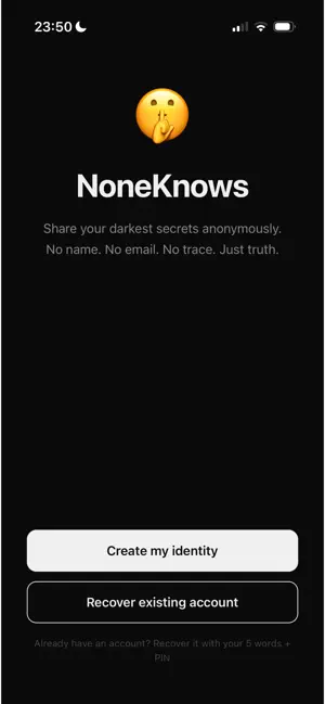 NoneKnows screenshot 1