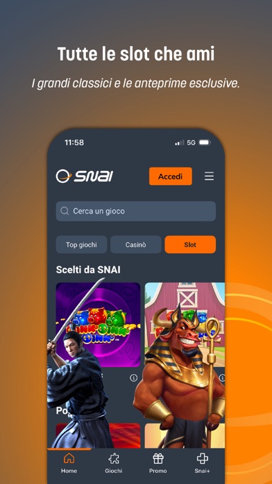 SNAI Casino, Slot e Blackjack screenshot 2