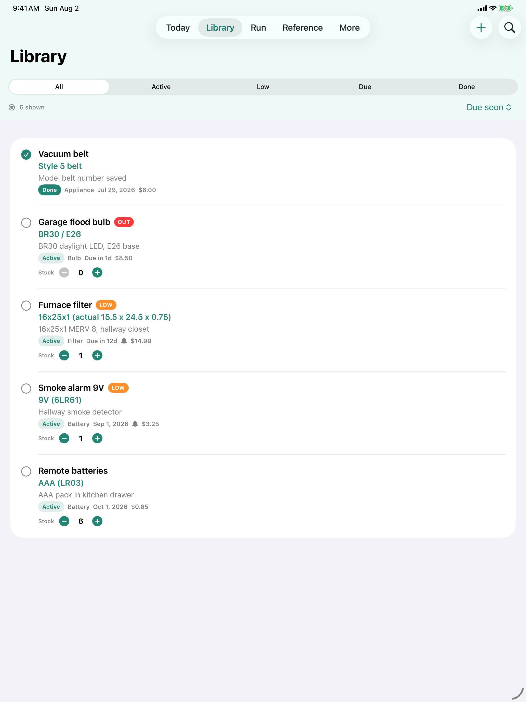 HomeSpare iPad screenshot 4 of 5