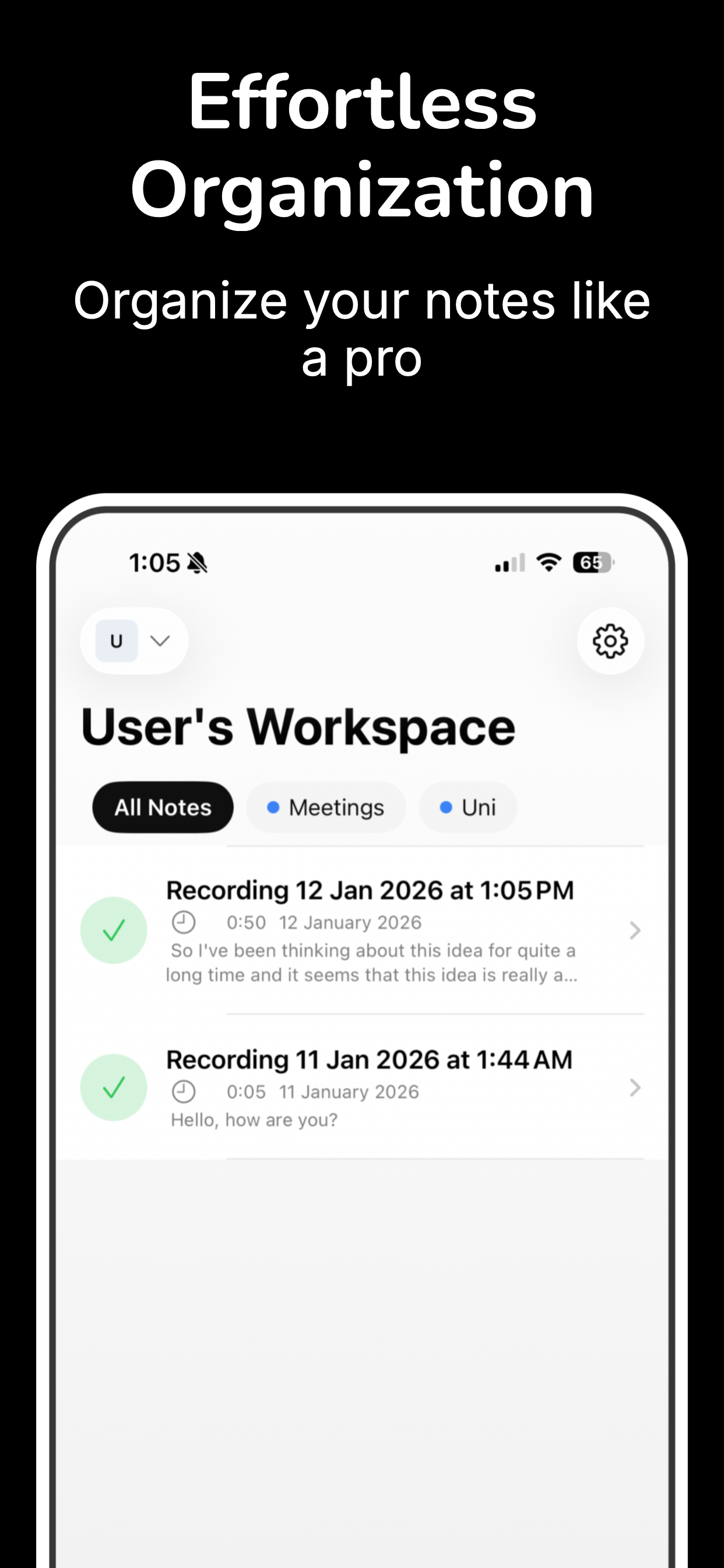 Speechyou - Voice Notes screenshot 3