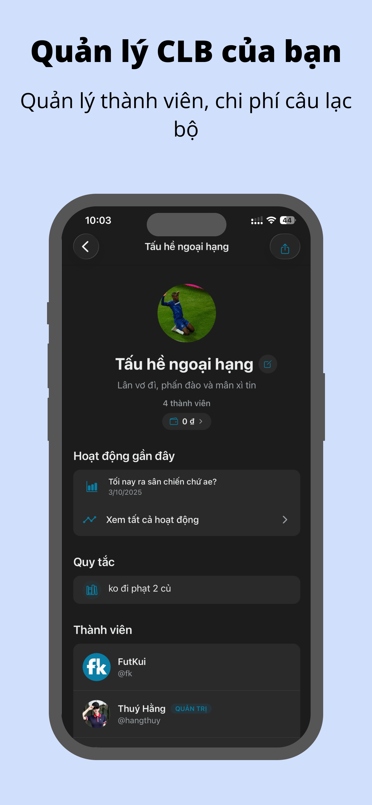 FutKui – Sports Hangout