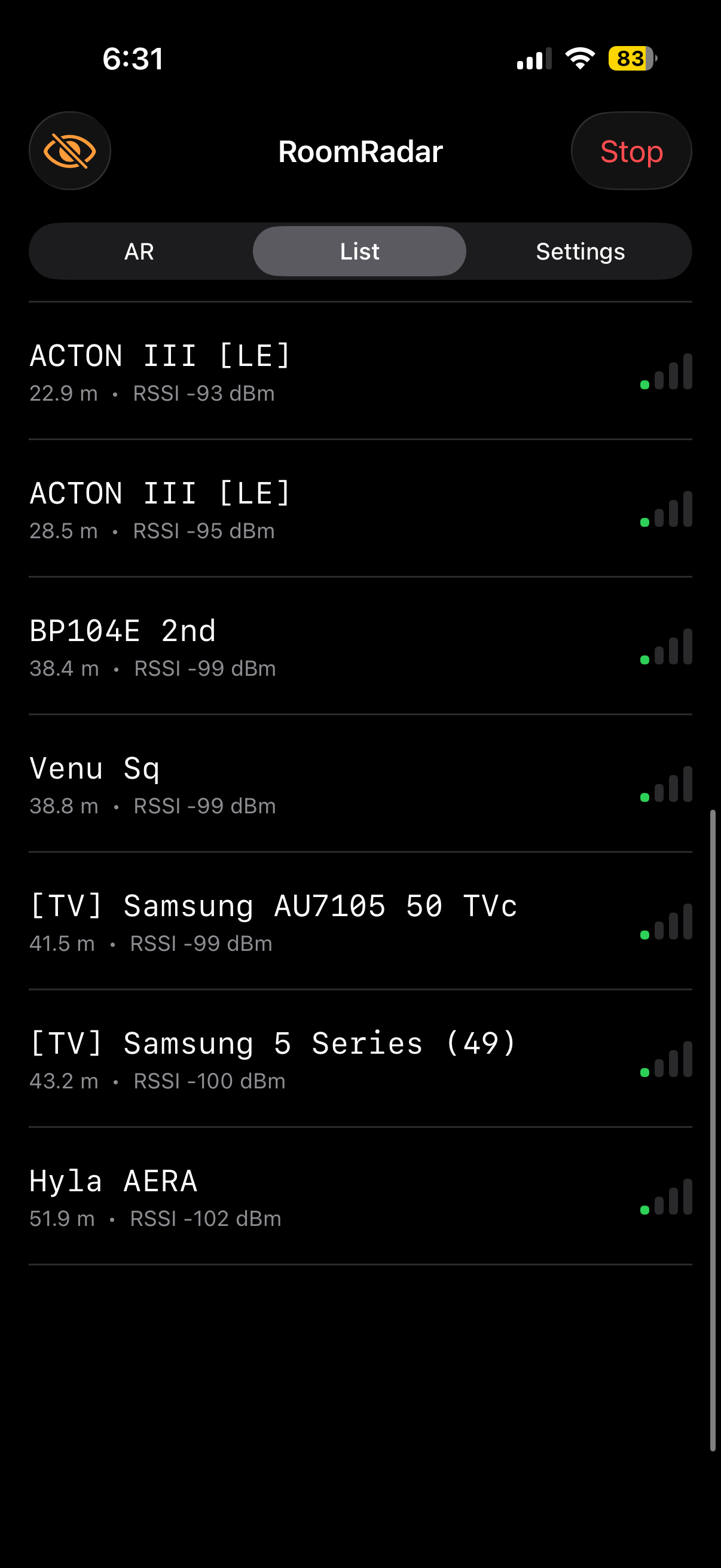 RoomRadar: Device Finder screenshot 3