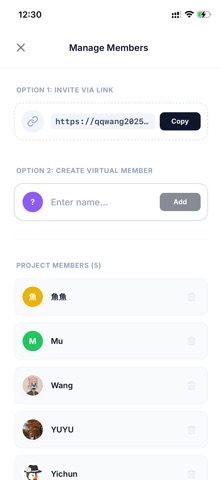 Splitly - Group Expenses Screenshot 5 of 5