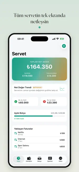 Servet - Net Worth Tracker screenshot 1