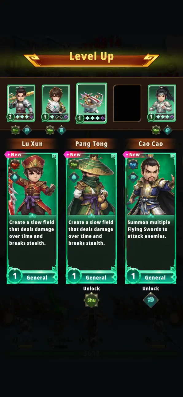 Samkok Heroes TD Dynasty Tower Defense iOS Mod IPA screenshot 4 - iOS game interface