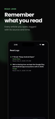 Curora: AI RSS Feed Reader screenshot 3