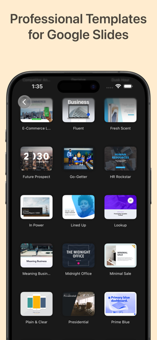 Designs for Google Slides Pro Screenshot 1 of 10