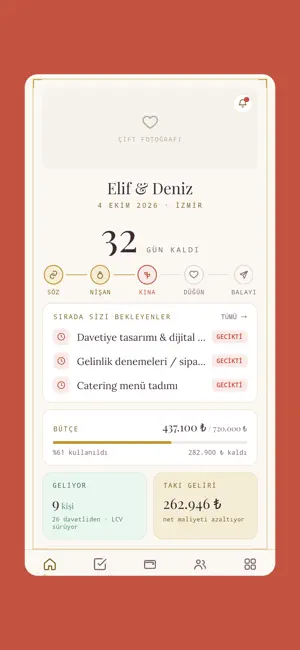 Evet: Düğün Planlayıcı screenshot 1