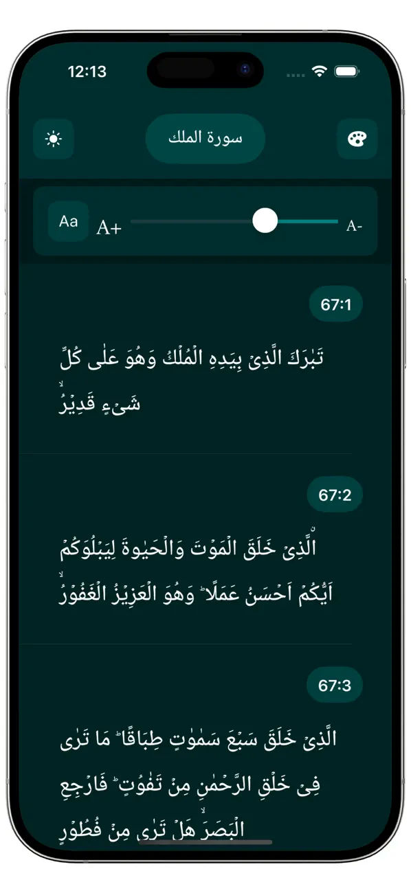#2. Surah Mulk Pro Reader (iOS) Ved: Muhammad Mujahid Khan
