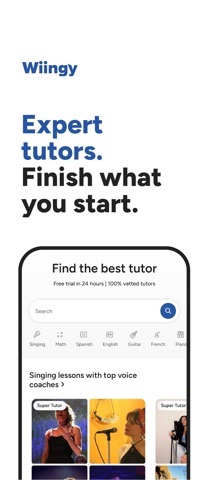 Wiingy: Find the Best Tutor Screenshot 1 of 8