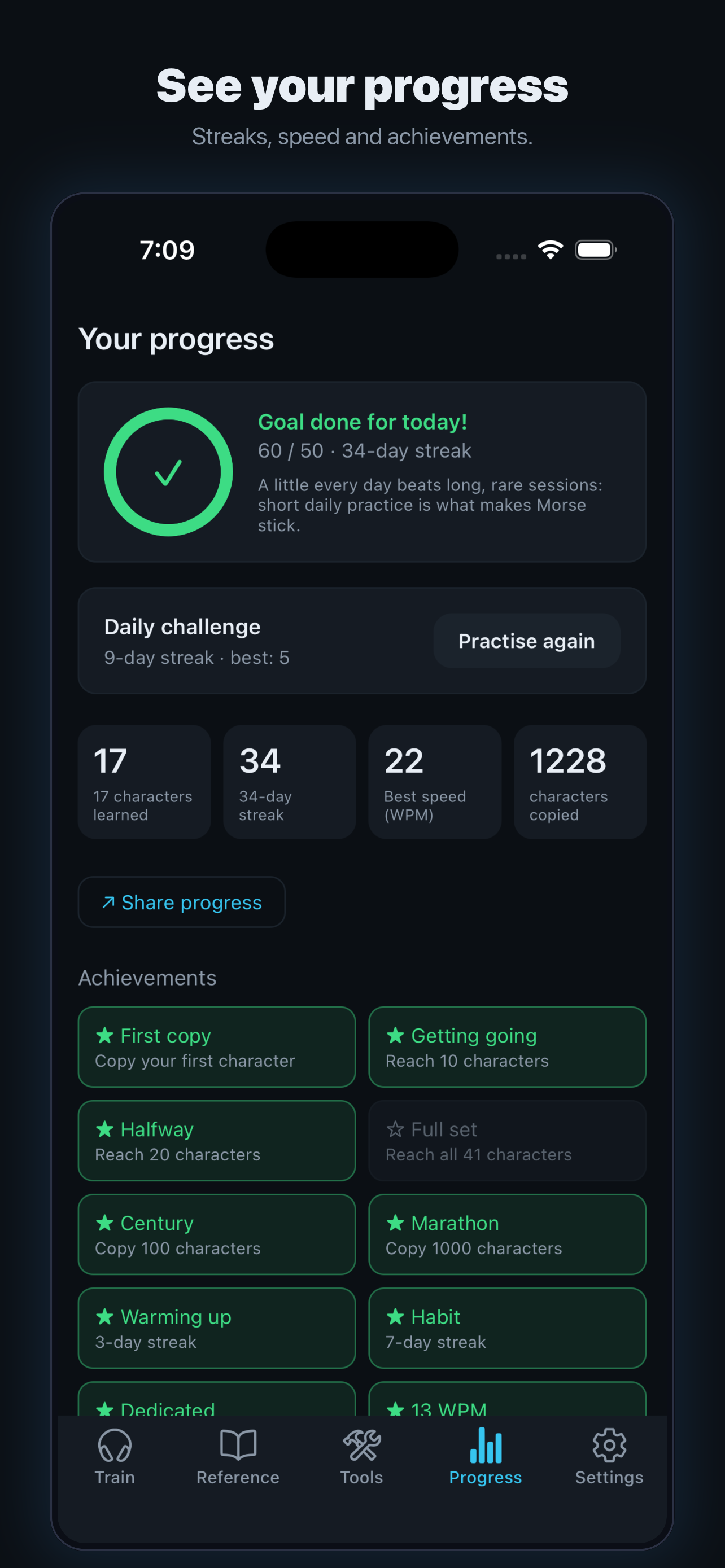 Cadenza: Morse Code Trainer