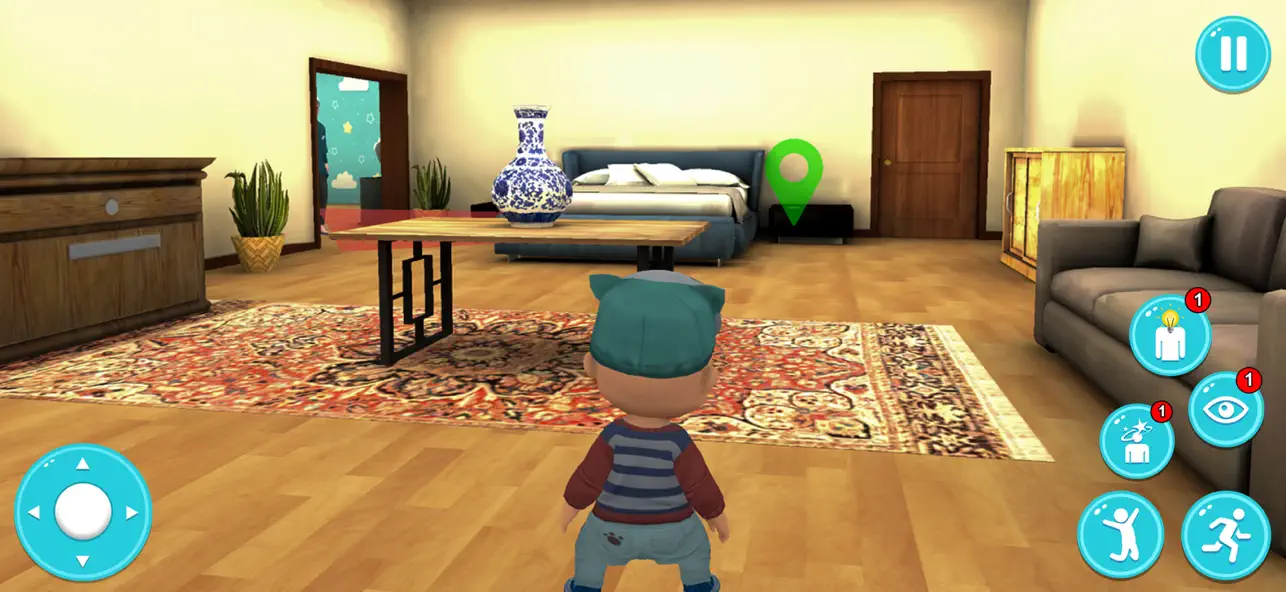 Hide and Seek: Stumble Baby 3D Screenshot 2