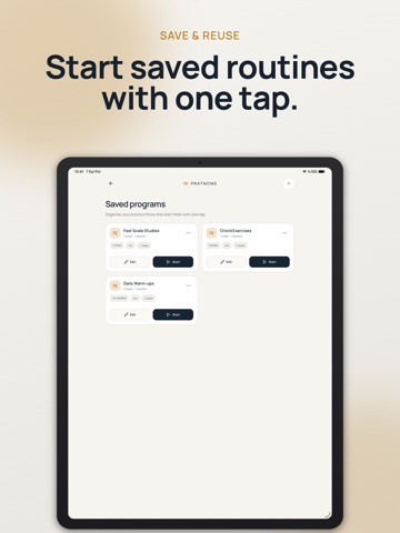 pratnome: Metronome Trainer iPad screenshot
