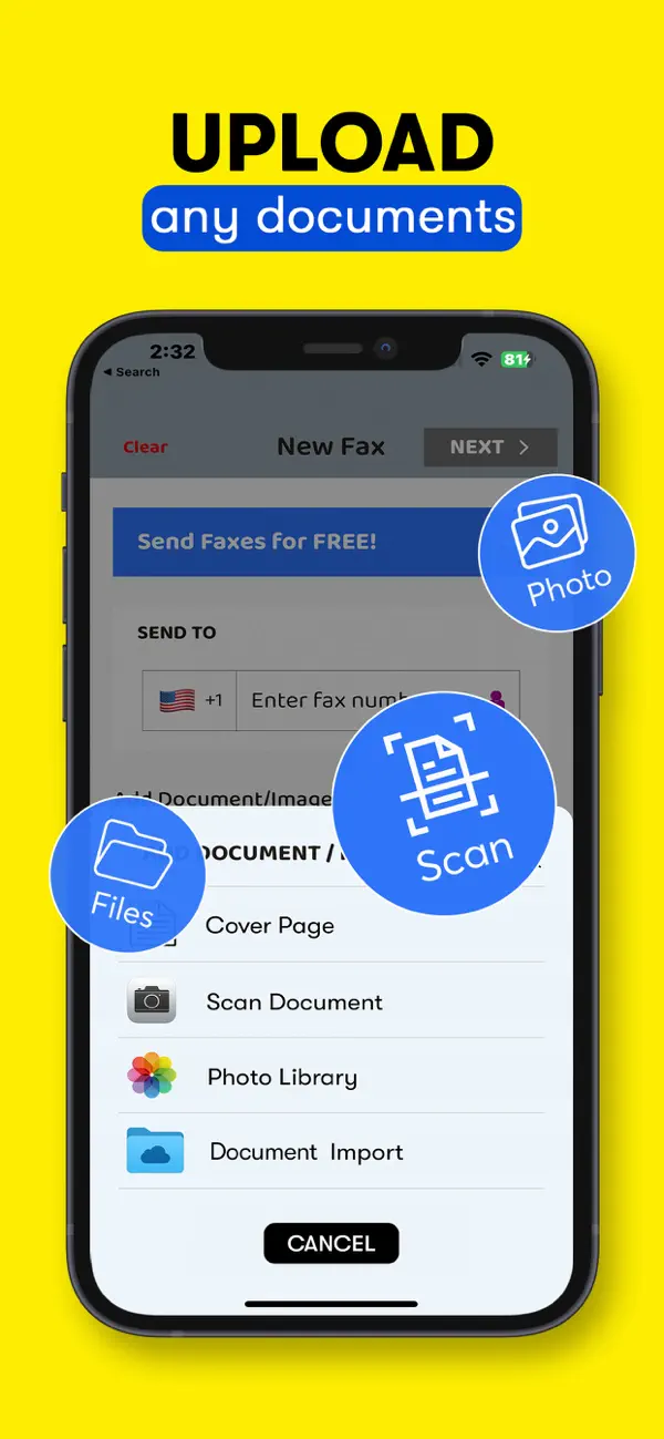 Screenshot #2 pour SpeedyFax-Send Fax From iPhone