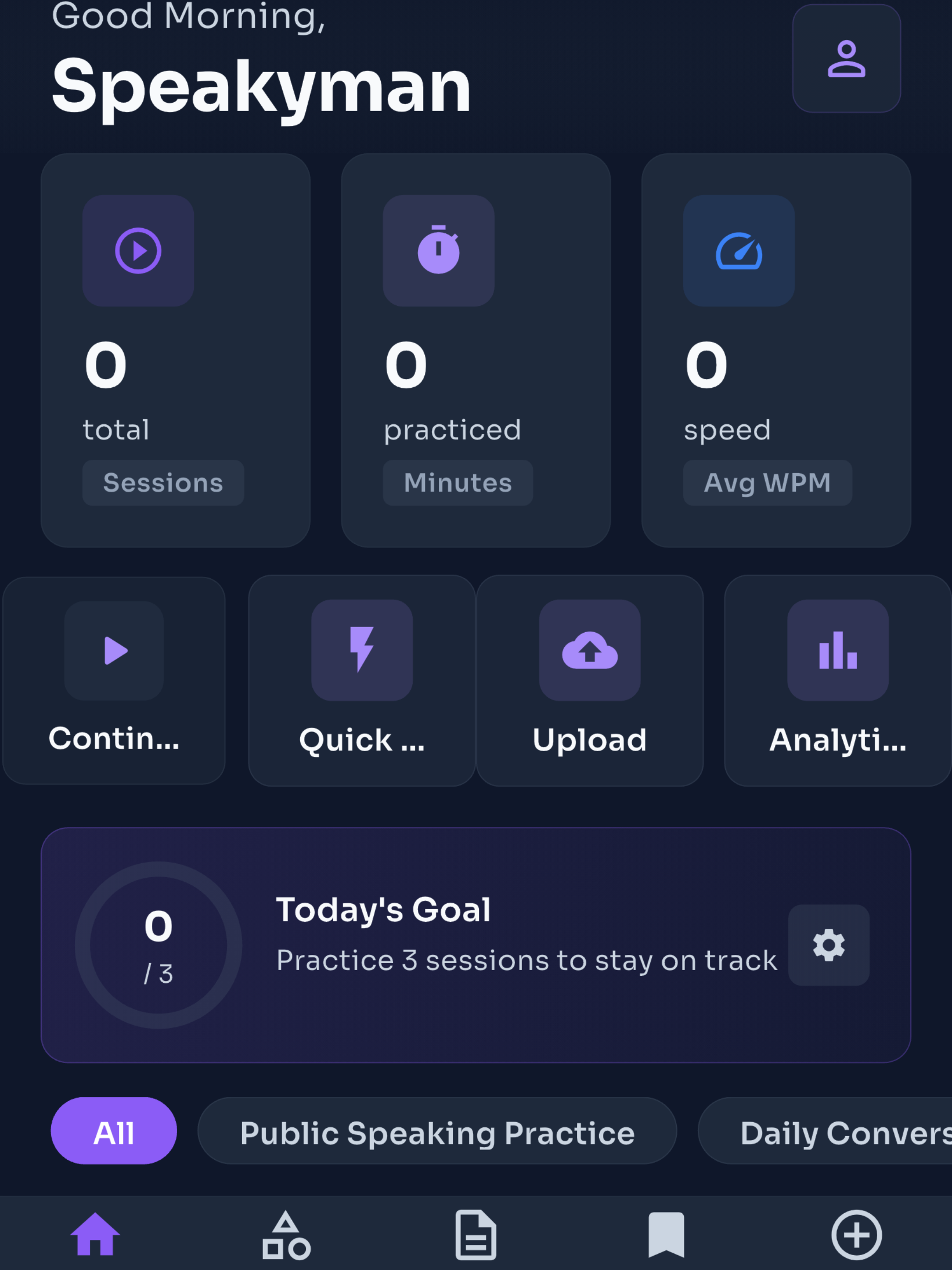 Speakyman – Speech Practice
