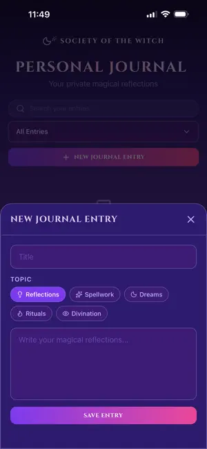 The Coven Community App screenshot 2