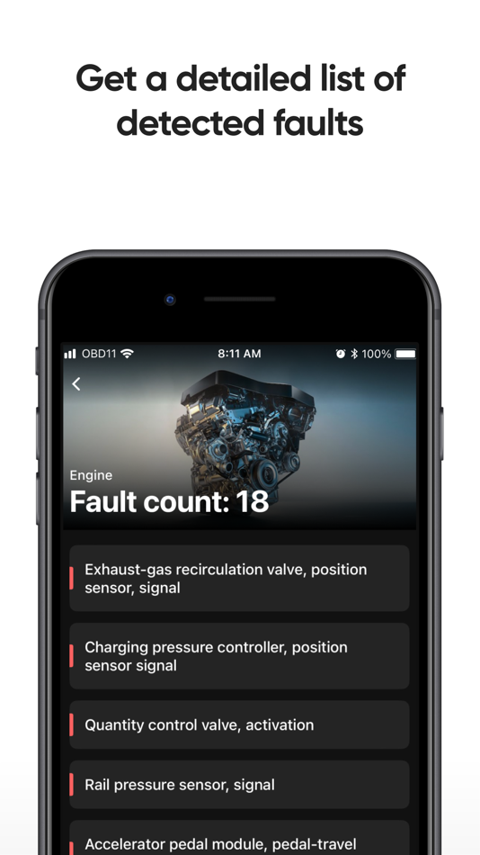 #4. OBDeleven – OBD2 car scanner (iOS) By: OBDeleven UAB